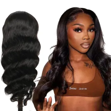Hd Full 360 Lace Frontal Wig Raw Brazilian Virgin Body Wave Human Hair Transparent Lace Front Wig Natural Human Hair Wig Vendor