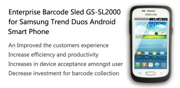 GENERALSCAN GS SL2100 1D laser barcode scanner handheld mobile android PDA barcode scanner