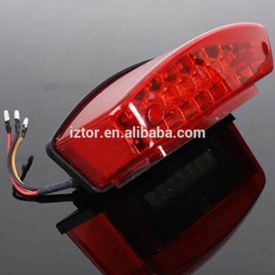 12V LED Motorcycle Tail Brake License Plate light
