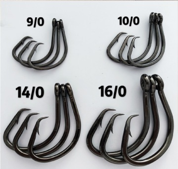 Runtoo RT6011 High Carbon Jig Anzuelos Anzol 120 Fishing Hooks for Saltwater Tuna