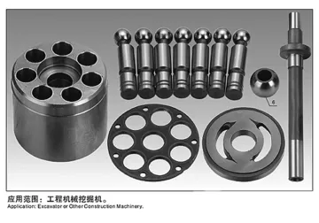 Piston de piston de précision CNC pour la machine