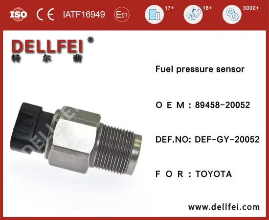 New 89458-20052 Fuel Pressure Sensor Compatible with TOYOTA