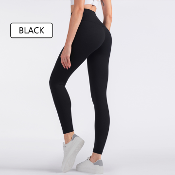 Seamless High-Waisted Yoga Pants for Slimming Women's Fitness and Running