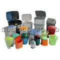 Plastic high quality muilt sizes garbage bin mould