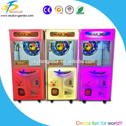 SKYFUN pp tiger claw crane gift game machine arcade crane claw machine for sale