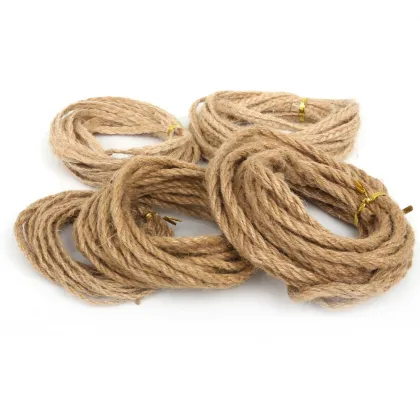 8mm 10mm 3 strand 100% Hemp Rope