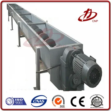 Flexible silo cement screw conveyor