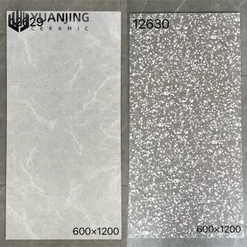 New Antique Porcelain 600x1200 Gray Marble Tiles: Anti-Slip, Floor Decor for Restaurants and Modern Living Rooms