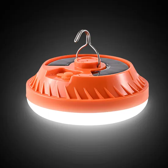 High Efficiency Outdoor Portable Camping Lamp: Solar Rechargeable, LED Bulb with USB Charging Cable - Perfect for Emergency Use