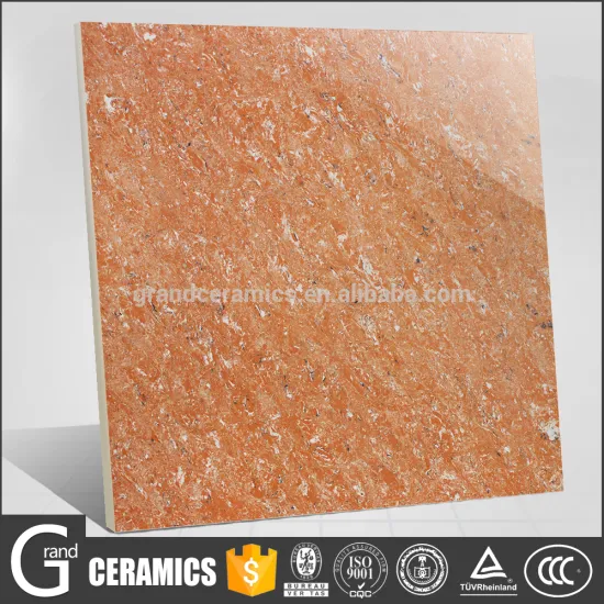 2016 Porcelain polished Double charge tile red color HB6004
