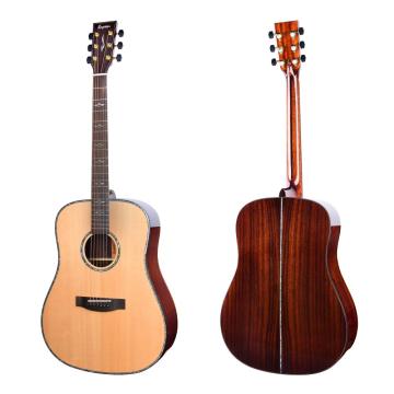 41 inch D body shape solid acoustic guitar