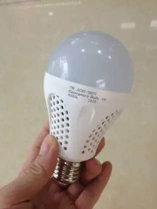 7w 220v led emergency charging light emergency bulb