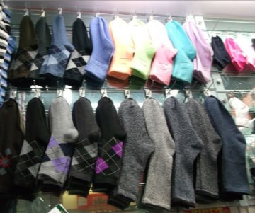 Argyle sock