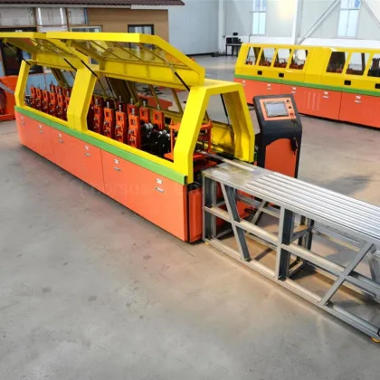 china products tray colorbond metal flying saw door roll forming machines