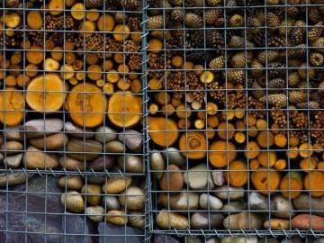 Gabion stone filling for Garden Use