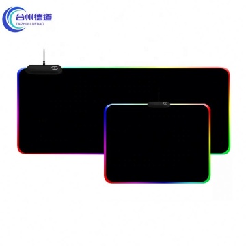 RGB Gaming Mouse Pad with Non-Slip Rubber Base and 12 Lighting Modes