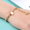 Brazalete cubano de estrella de titanio de doble capa