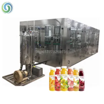 Best Selling Fruit Juice Concentrate and Bottle Filling Machine for Lemonade Production Line