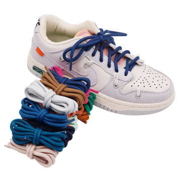 Produttore Weiou Pure Color Round Rope Shoelaces per Jumpman e 700 sneaker