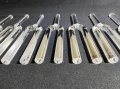 Q&#39;re 432Hz Crystal Quartz Tuning Fork set 8 pezzi 16mm