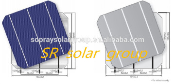 china cheap 130-160W high efficience mono solar panel