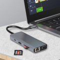 Crôle multiport de type C 11 en 1 avec HDMI