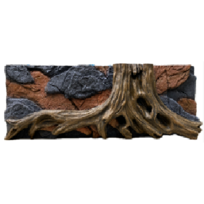 Painel de fundo PU em forma de raiz da árvore de rocha