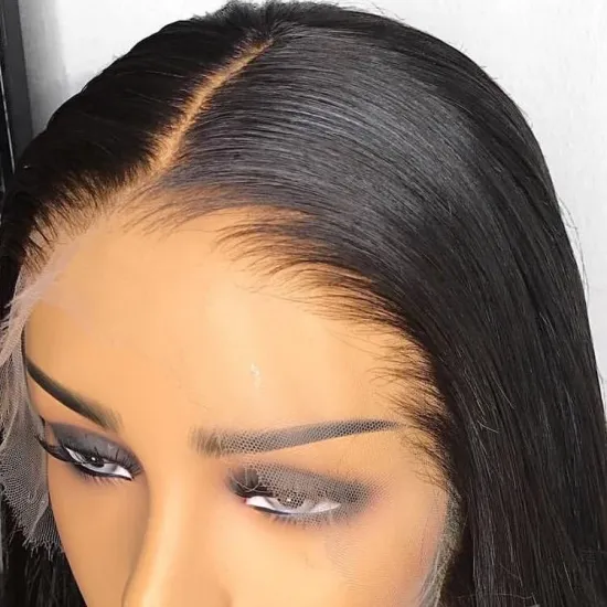 Hd Full Lace Front Human Hair Wig Vendor Cheap Hd Transparent Lace Frontal Wig Raw Brazilian Virgin Human Hair For Black Women