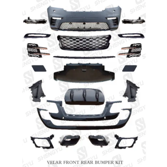 Range Rover Velar 2017-2021 Car Body Kit - Front and Rear Bumpers Low to High Version
