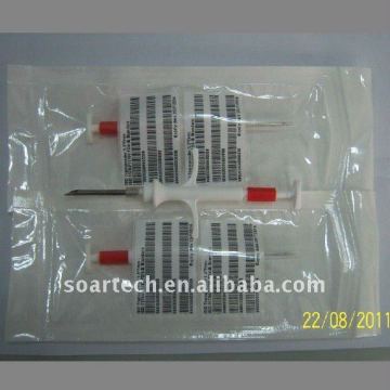 RFID microchip syringe