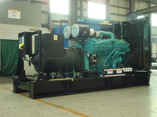 Cummins Water Cooled Diesel Generating Set , 1mw 1000kw Diesel Generator