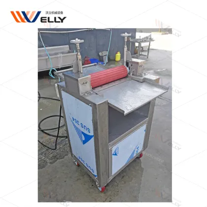 Welly Machinery Commercial Desktop Fish Skin Peeler - Herring, Barracuda, Catfish Fillet Skinning Machine