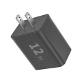 Mobiltelefon -Stromadapter 12W USB -Wandladegerät