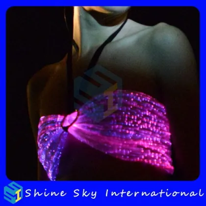 Super Quality New Arrival Plenty Of Stock Print Wire Light Up Bra