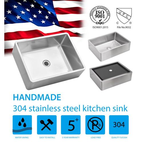 Bathroom Sinks Stainless Steel 1.2 Handmade Bathroom Sink for Sale Manufactory