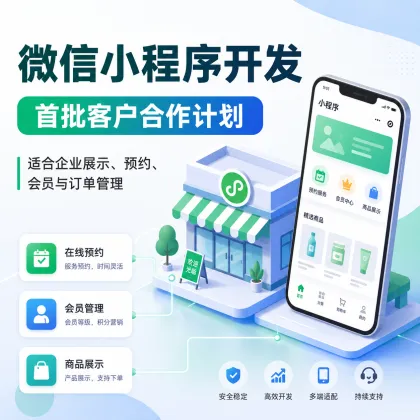 Custom WeChat Mini Program Development Service