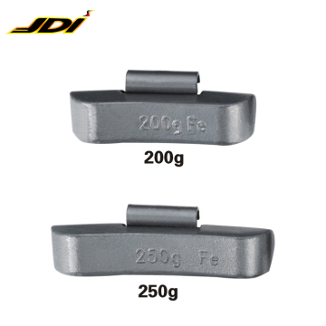 Fe Clip-on Wheel Balancing Weights for Truck: 50g to 400g