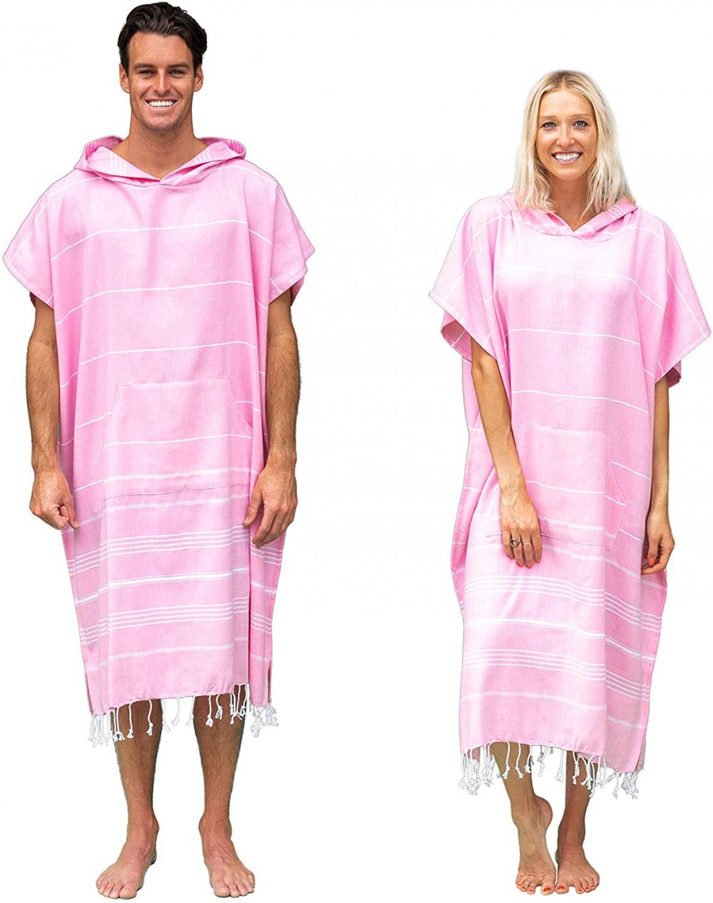 Beach Surf Swim Hooded Poncho Changing Towel