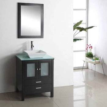 Wooden Modern Solid Wood Bathroom Cabinet