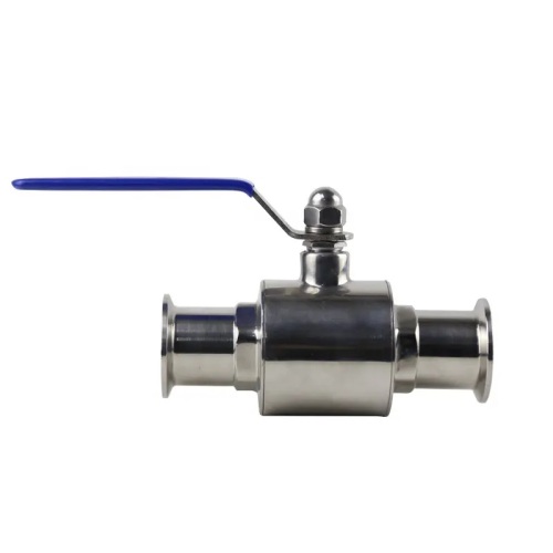 3 Way L Port Manual Clamped Ball Valve