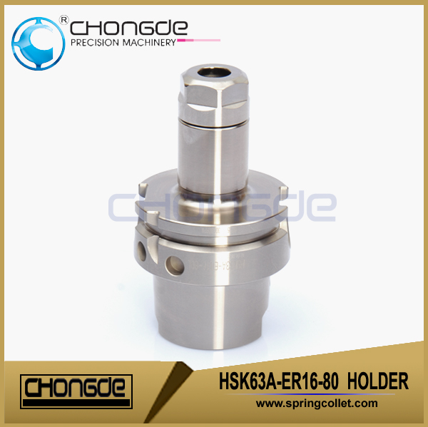 HSK63A-ER16-80 초정밀 CNC 공작 기계 홀더