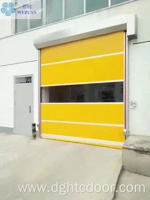 Automatic Plastic Roll up Door with Radar Sensor