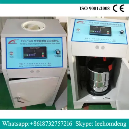 Cement Fineness Negative Pressure Sieve Analyzer