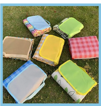 Portable Customizable Foldable Beach Picnic Mat Waterproof Outdoor Picnic Mat