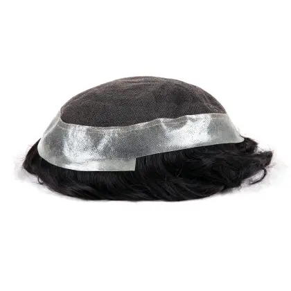 Top quality afro human hair toupee,soft and smooth human hair toupee for men, virgin toupee men wig