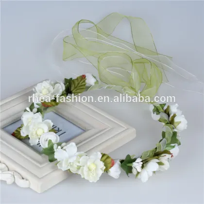 Bridal Design Hair Accessories Colorful Flower Headband,Fascinator Headband Wholesale