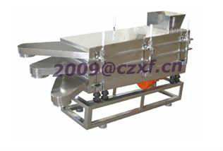 Continuous vibrate sieve