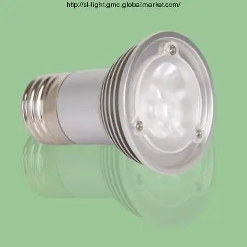 1X3W Dimmable JDR+E27 LED Spot Light