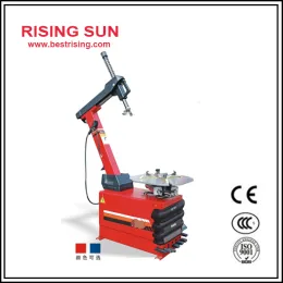 Automatic used tilt back tire changer