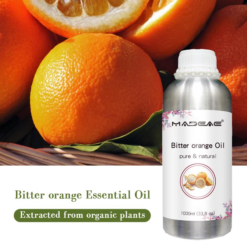 Fornecimento de óleo essencial a granel a preços de atacado com alta qualidade e aroma grau 100% Óleo de laranja amargo Pure Bitter Novo